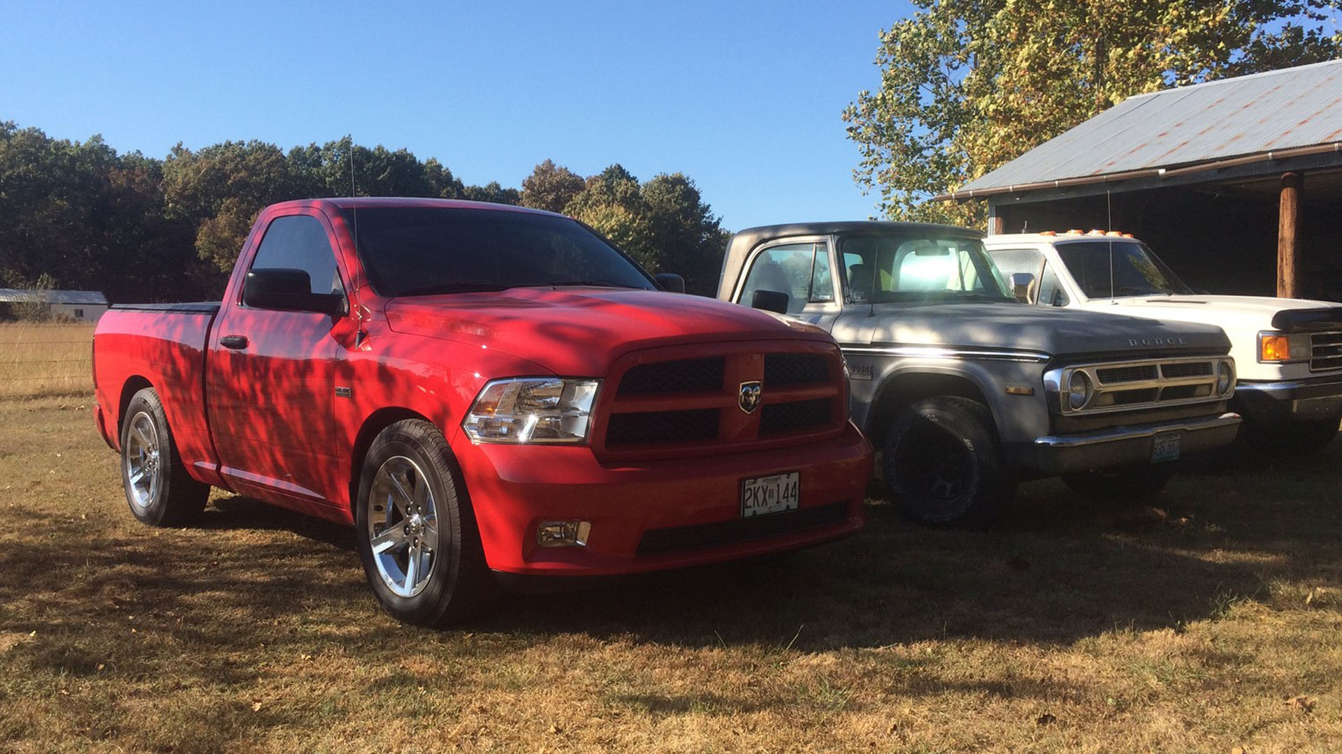 Flame Red 2012 Dodge Ram 1500 ST